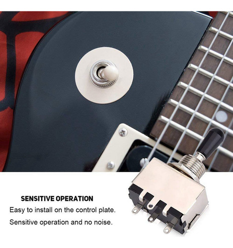 Interruptor De 3 Vías Para Guitarra De 6 Piezas, Selector De