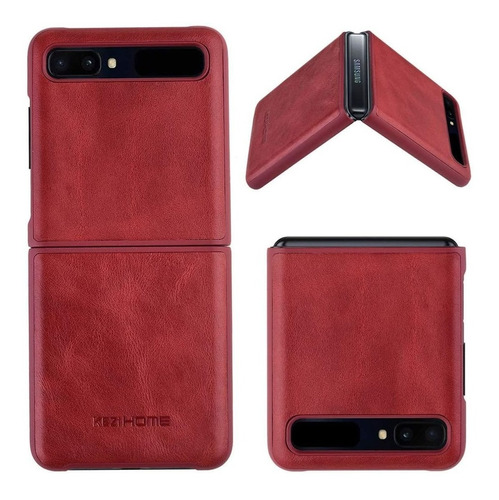 Kezihome Funda Para Samsung Galaxy Z Flip 5g De Piel Aut