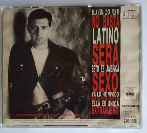 Franco De Vita. Extranjero, En Vivo Marzo . 2 Cds Originales