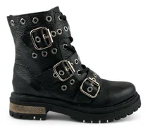 Comprar Borcego Mujer Cuero Diseño Hebillas Urbana Moda Nazaria