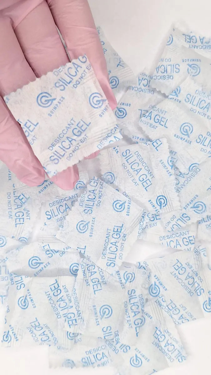 Silica gel 1g anti umidade dessecante 1000 unidades