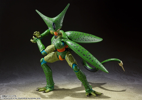 Cell First Form Figuarts Bandai Dragon Ball (Usado)
