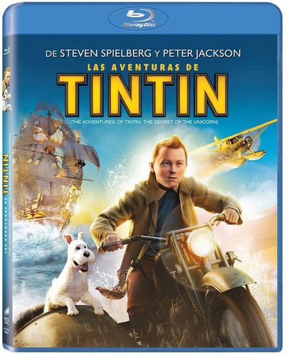 Las Aventuras De Tintin | Blu Ray + Dvd Película Nuevo