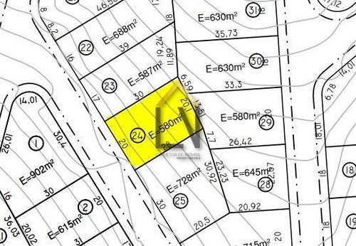 Imagem 3 de 14 de Excelente Lote De 580 M² No Campos Do Conde Taubaté - 259