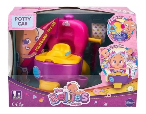 The Bellies Baño Potty Car