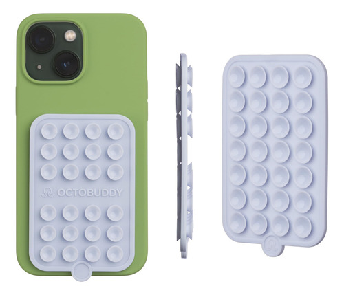 Octobuddy Duplo - Suporte De Silicone Removível Com Sucção