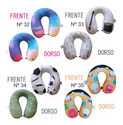 Cuello Viaje Almohada Soft Cervical Nuquero