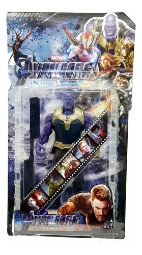 Avengers Pack X3 Muñecos 18cm / Falcon + Thanos + Thor 2025