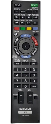 Control Remoto Genérico Para Tv Sony  Yd-090