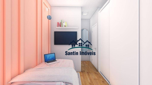Imagem 13 de 20 de Sobrado De 67 M² Com 02 Quartos (sendo 02 Suítes) À Venda, Por R$ 395.000 - Cidade Continental - São Paulo/sp - So0402