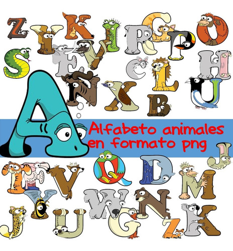 Alfabeto Animales En Formato Png