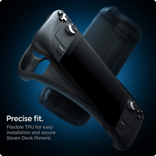 Capa Spigen Rugged Armor Para Steam Deck Lcd/oled - Matte Bl