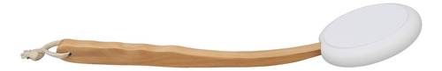 Cepillo Aplicador De Ducha Eva Con Mango De Madera, 4 Piezas