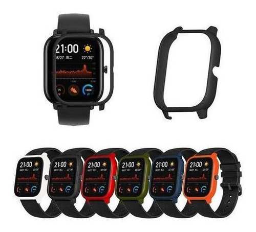 Protector Para Amazfit Gts Marco Carcasa Funda Cubre Bordes