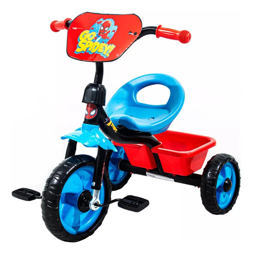 Triciclo Infantil Bebe Disney Spiderman Baby Shopping