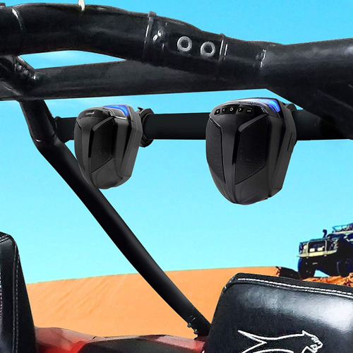 Gohawk  - Amplificador Integrado Bocinas Para Cuatrimoto Atv