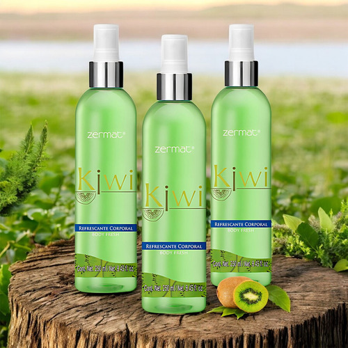Loción Corporal Zermat Kiwi Unisex Fragancia Revitalizante