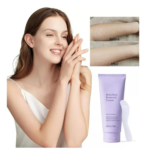 - Crema Depilatoria Corporal Con Aplicador De Espátula, 1
