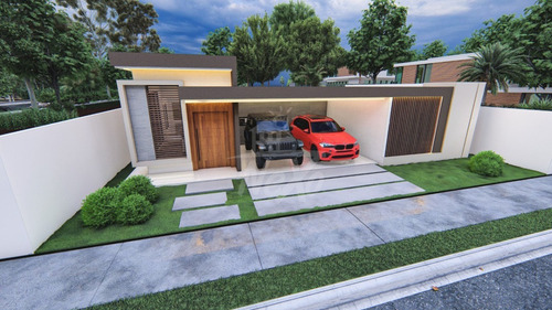 Imagen 11 de 21 de Moderna Casa En Pontezuela Santiago, Amplios Espacios, Patio, Gazebo Y Piscina (jpc-216)