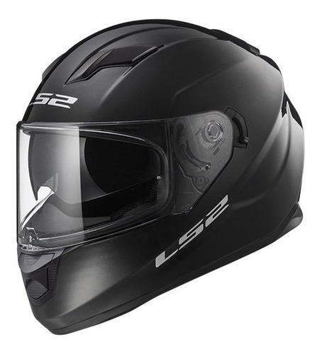 Casco Moto Ls2 Integral 320 Evo Negro Brillo Doble Visor 999