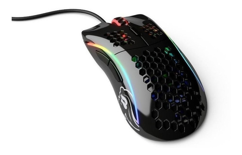 Imagen 3 de 4 de Mouse de juego Glorious Model D glossy black