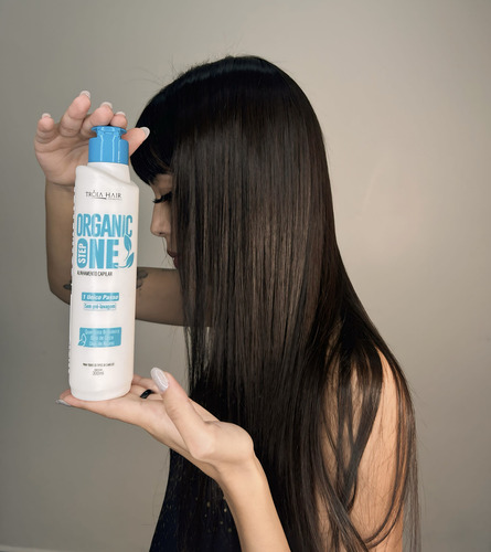 Escova Progressiva Organic One Step (um Passo) 1l Tróia Hair