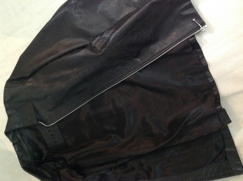 Campera Cuero Mujer Usada Tipo Saco - Retirar Personalmente (Usado)