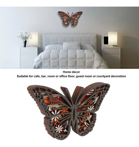 Animal Decorativo Con Forma De Mariposa Hueca En 3d