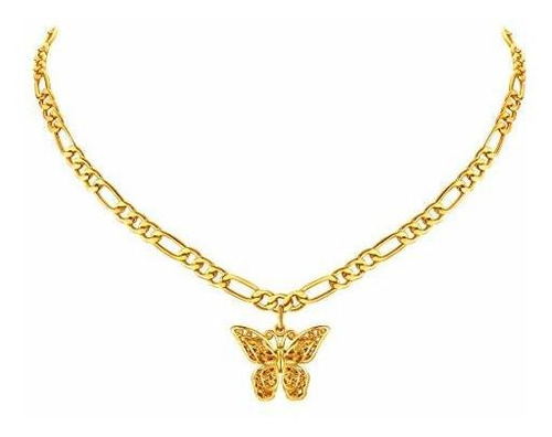 Collar - Butterfly Necklace-star Charms Choker Necklace Stai