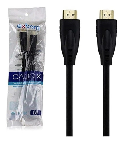 Cabo Hdmi Exbom 20m Blindado V1.4 Com Filtro E Sem Malha