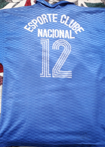 Antigua Camiseta Esporte Clube Nacional De San Pablo Brasil (Usado)