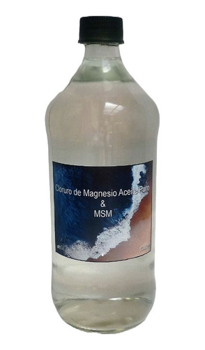 Aceite De Magnesio + Msm (metilsulfonil Metano) 1000ml