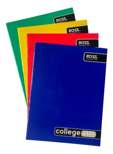 10 Cuadernos College Ross Regreso A Clases Escolar