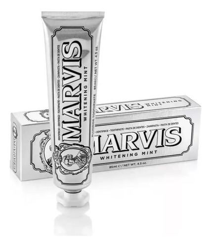 New Pasta De Dientes Blanqueadora Marvis Mint 85 Ml