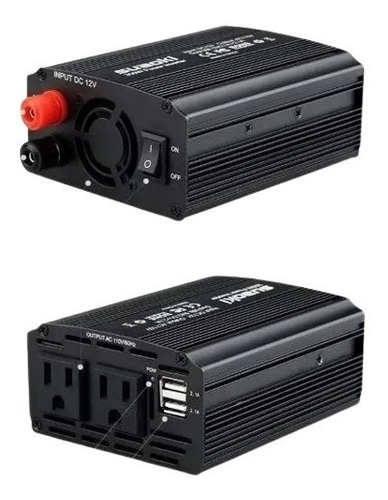 Convertidor De Corriente 600w (12v A 110v)