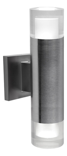 Lampara Led De Pared Bazz W16639ss Luvia Para Exteriores, A