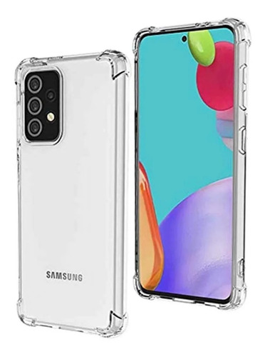 Imagen 9 de 10 de Funda Tpu Antigolpes Transparente Para Samsung + Vidrio