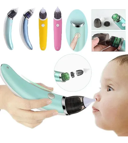 Aspirador Nasal Eléctrico Para Bebe/saca Moco Recargable Usb