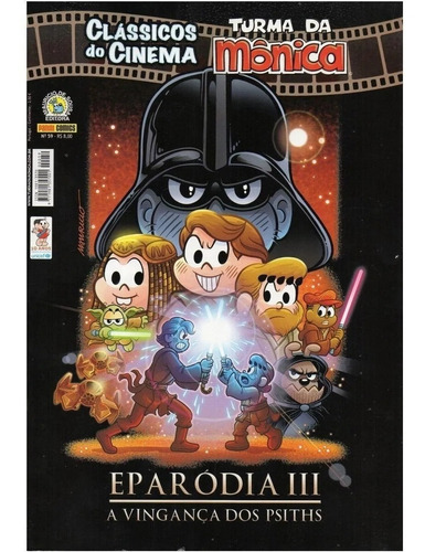 Clássicos do cinema turma da Mônica, de Mauricio de Sousa., vol. 1. Editora PANINI COMICS, capa mole, edição 1 em português, 2018