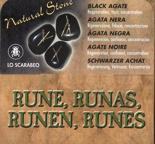 Agata Negra (libro + Runas), Aa.vv., Lo Scarabeo