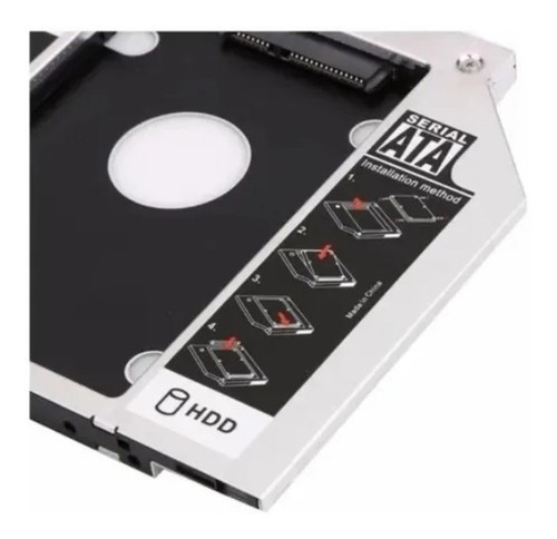 Imagen 3 de 3 de Caddy Adaptador 12.7mm Notebook Sata Hdd Ssd