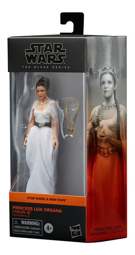Princesa Leia Organa Yavin 4 Star Wars Black Series Nueva