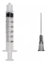 Comprar Kit Seringa 3ml Lock (cu002F 100) + Agulha 25x0,7 (cu002F 200) - Dg
