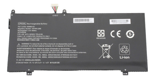 Bateria Compatible Con Hp Spectre X360 13-ae Litio A