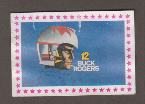 1982  Buck Rogers Rara Tarjeta Unica Album Uruguay Canal 12 