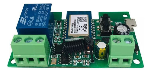 Interruptor Módulo Relé Wi-fi Rf Automação Smartlife Alexa 1 Módulo