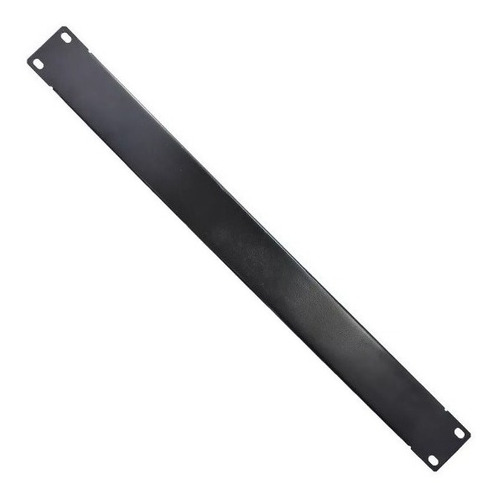 Tampa Painel Cego Frente Falsa 1u Para Rack Kit C/10 Peças Cor Preto