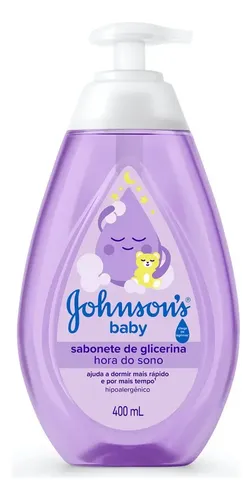 Sabonete Líquido Relaxante Johnson's Baby Hora Do Sono 400ml