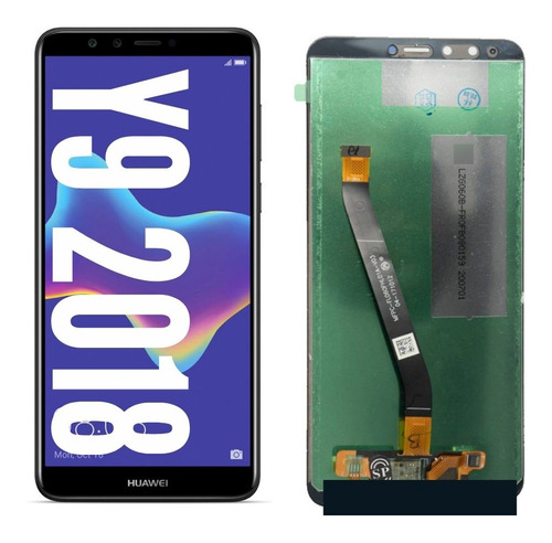 Pantalla Compatible Con Huawei Y9 2018 Sm/or/cl/neg + Envio