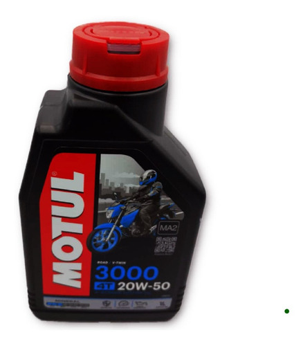 Imagen 2 de 5 de Aceite Motul 3000 20w50 Mineral 1l Moto